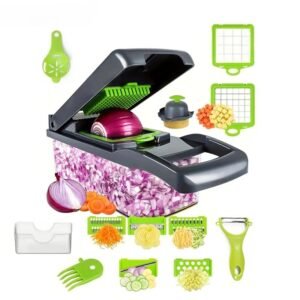 14-in-1 Multifunctional Vegetable Chopper - Slicer, Dicer, Grater