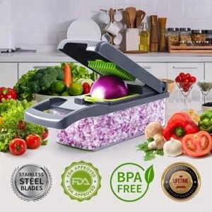 14-in-1 Multifunctional Vegetable Chopper - Slicer, Dicer, Grater